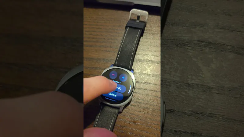 Tally Counter App for Wear OS screenshot 1 (video preview)