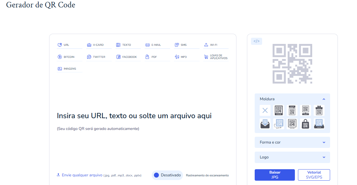 Generatore di codice QR media 1