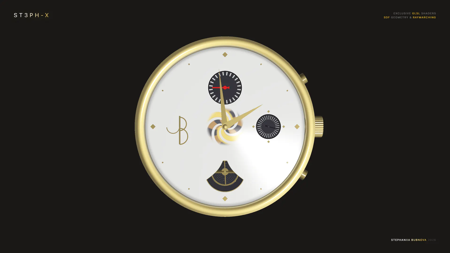 SB-01: Pure GLSL Tourbillon gallery image