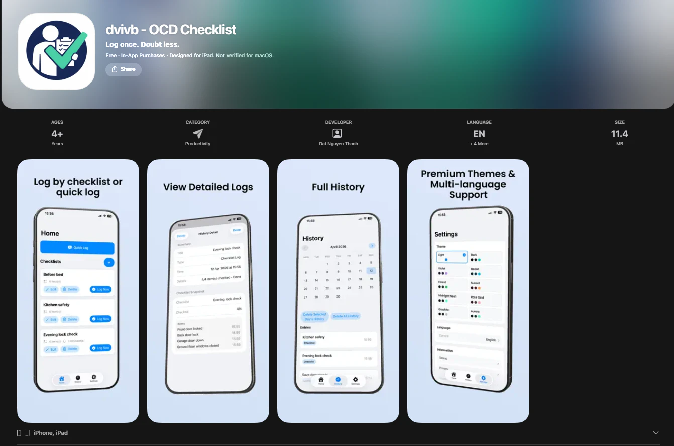 Stop checking things twice. screenshot 1