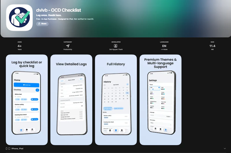 Stop checking things twice. screenshot 1