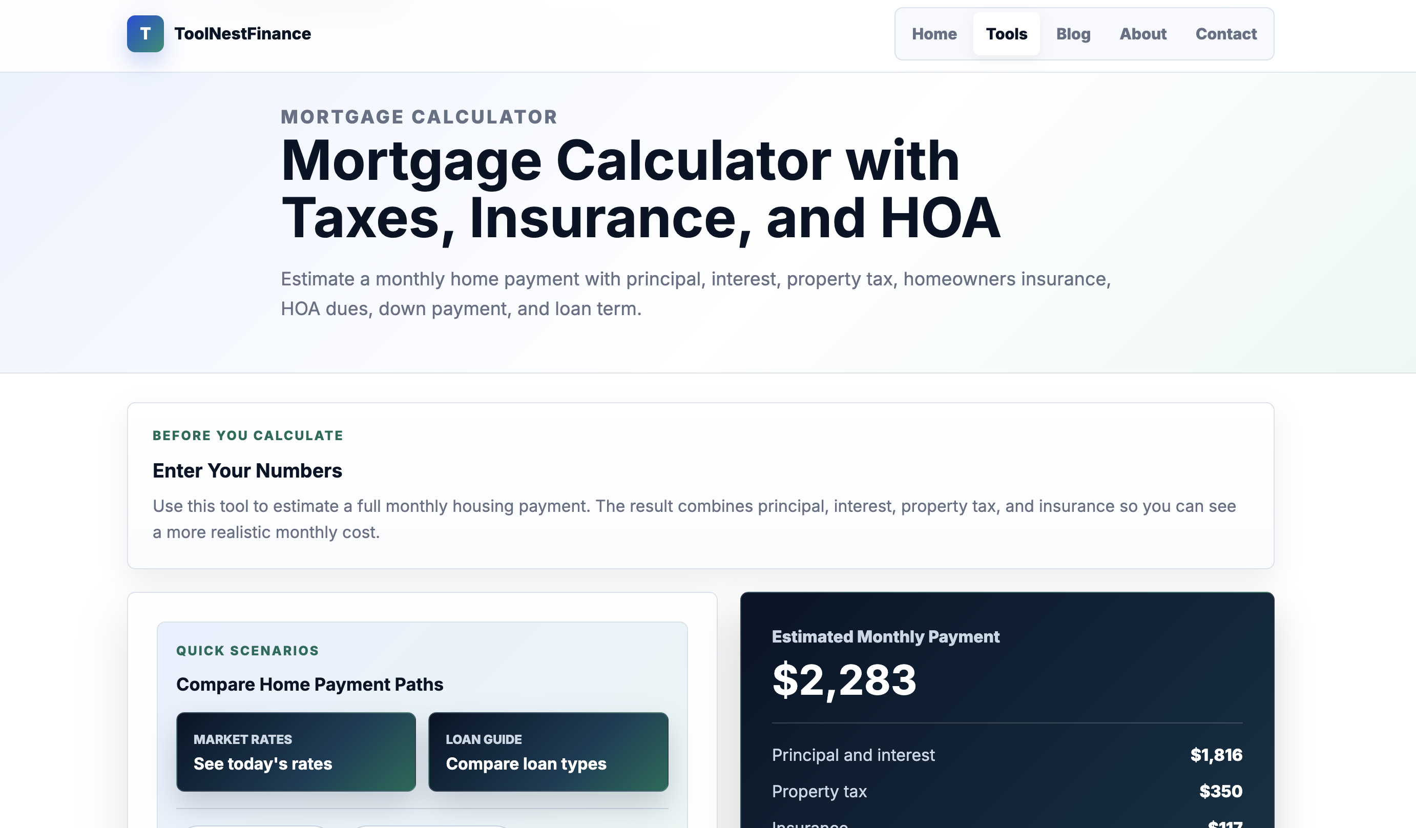 ToolNestFinance gallery image