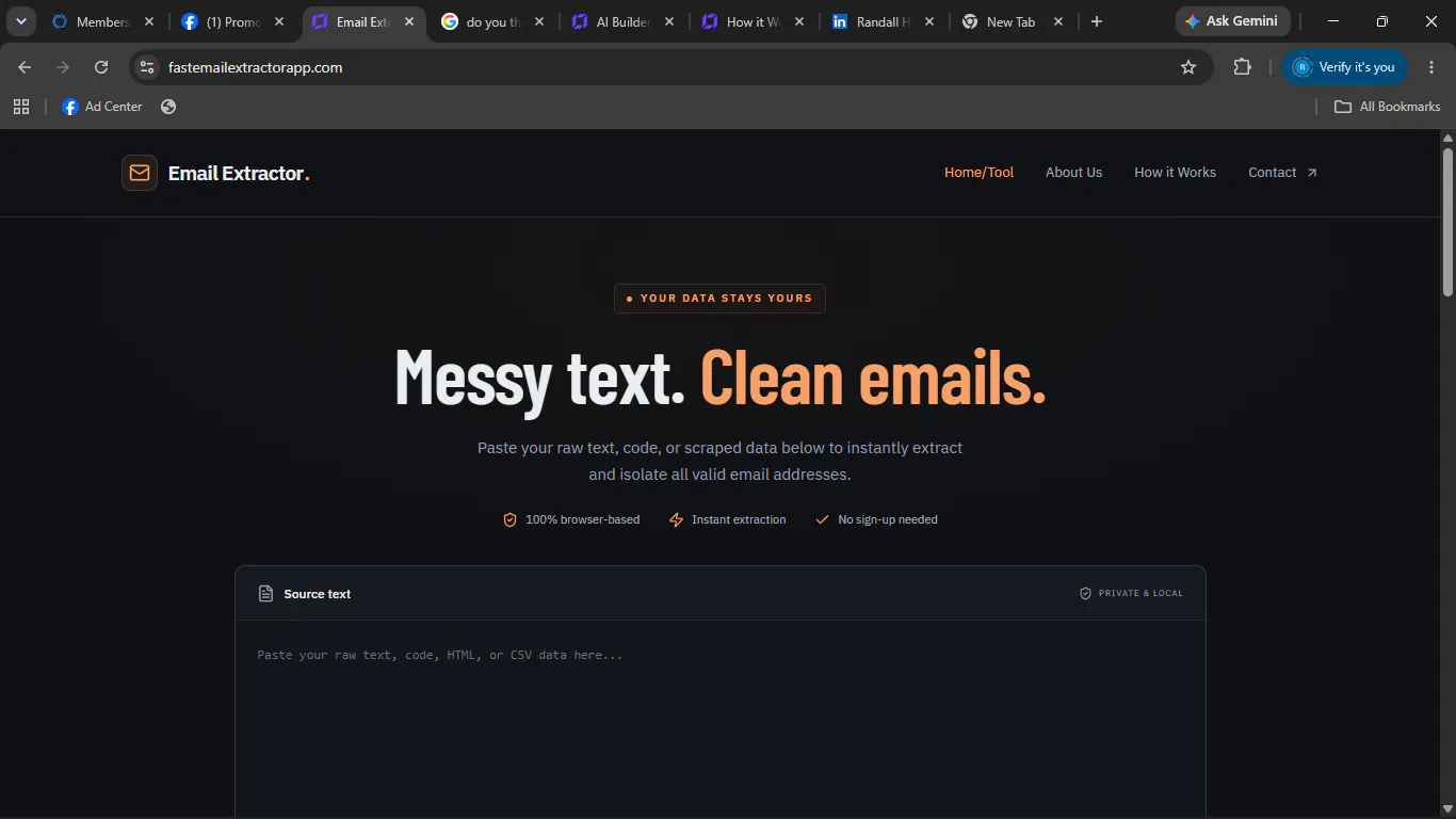 Fast Email Extractor App gallery image