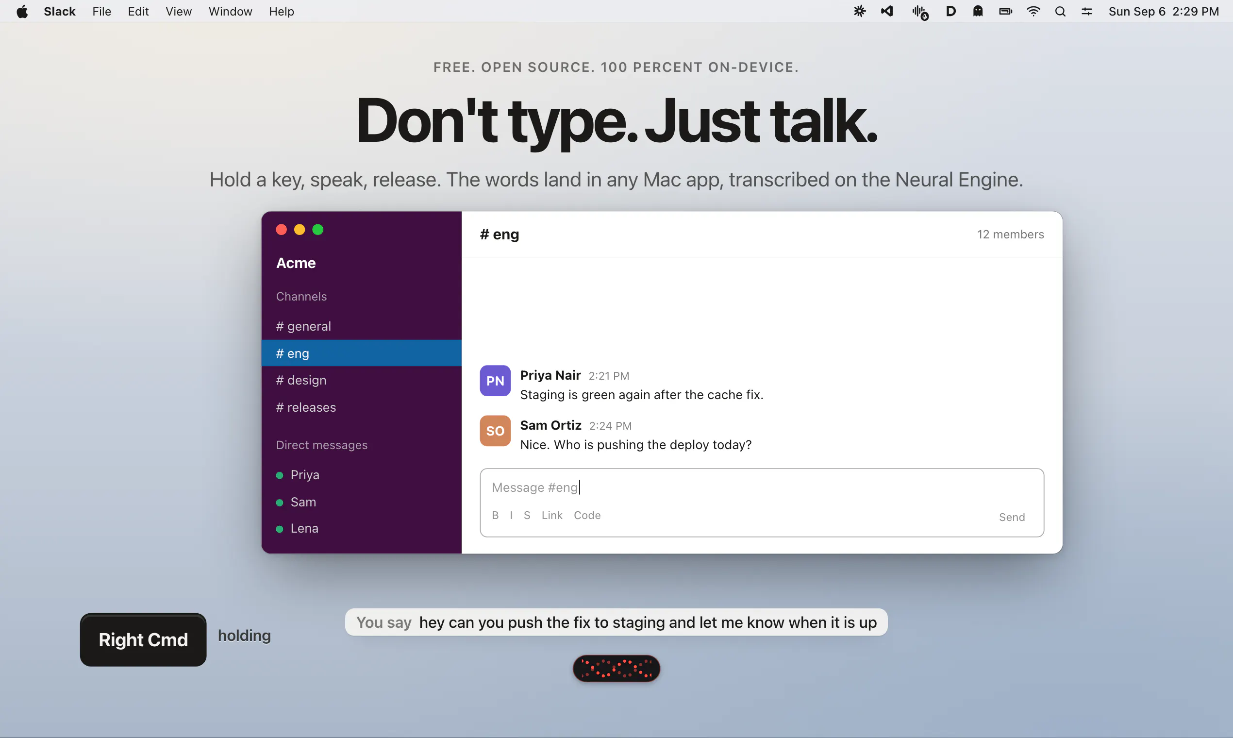 TapTalk 截图