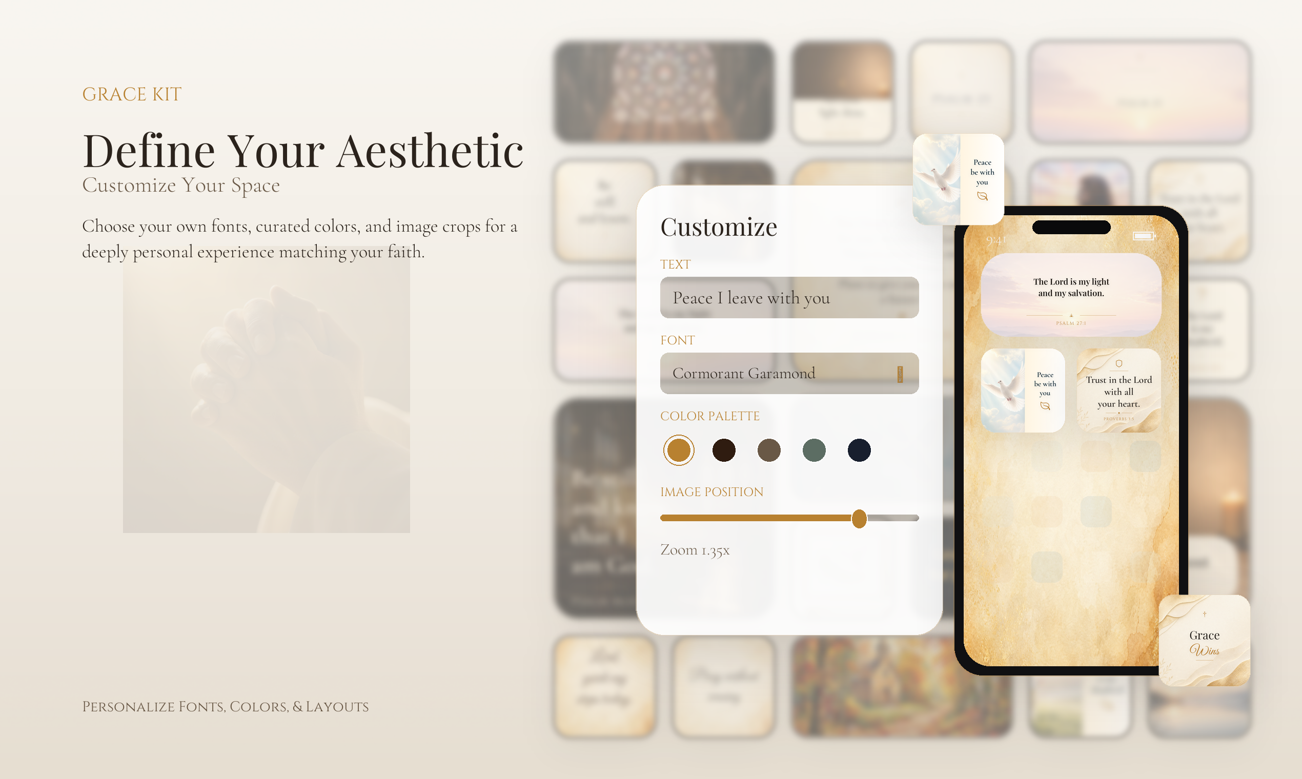 GraceKit - Elegant Christian widgets gallery image