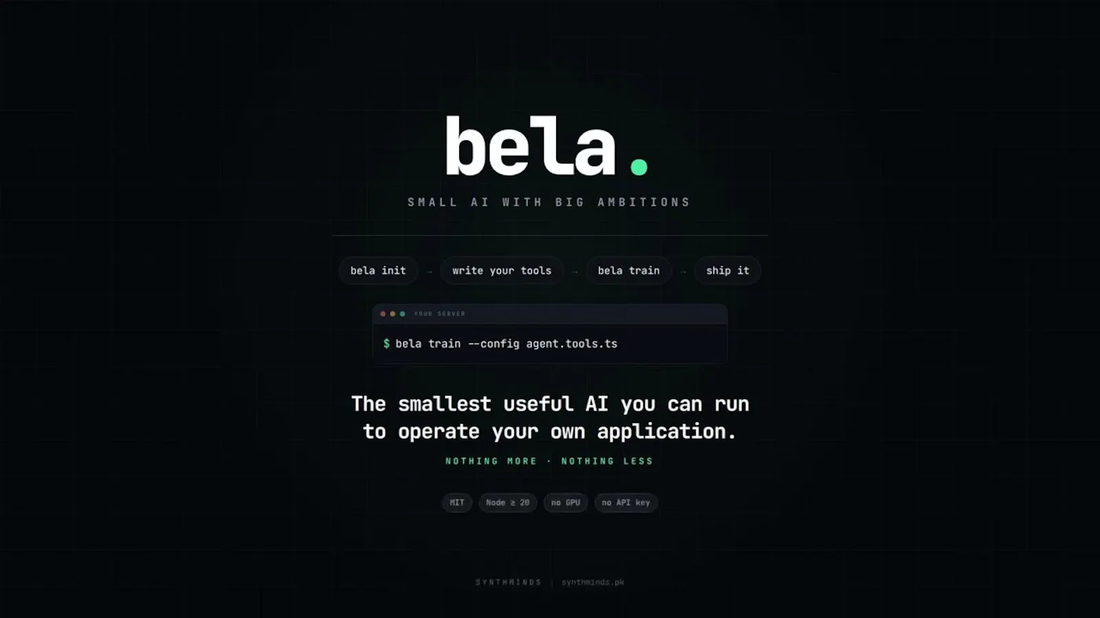 Bela AI screenshot 1 (video preview)