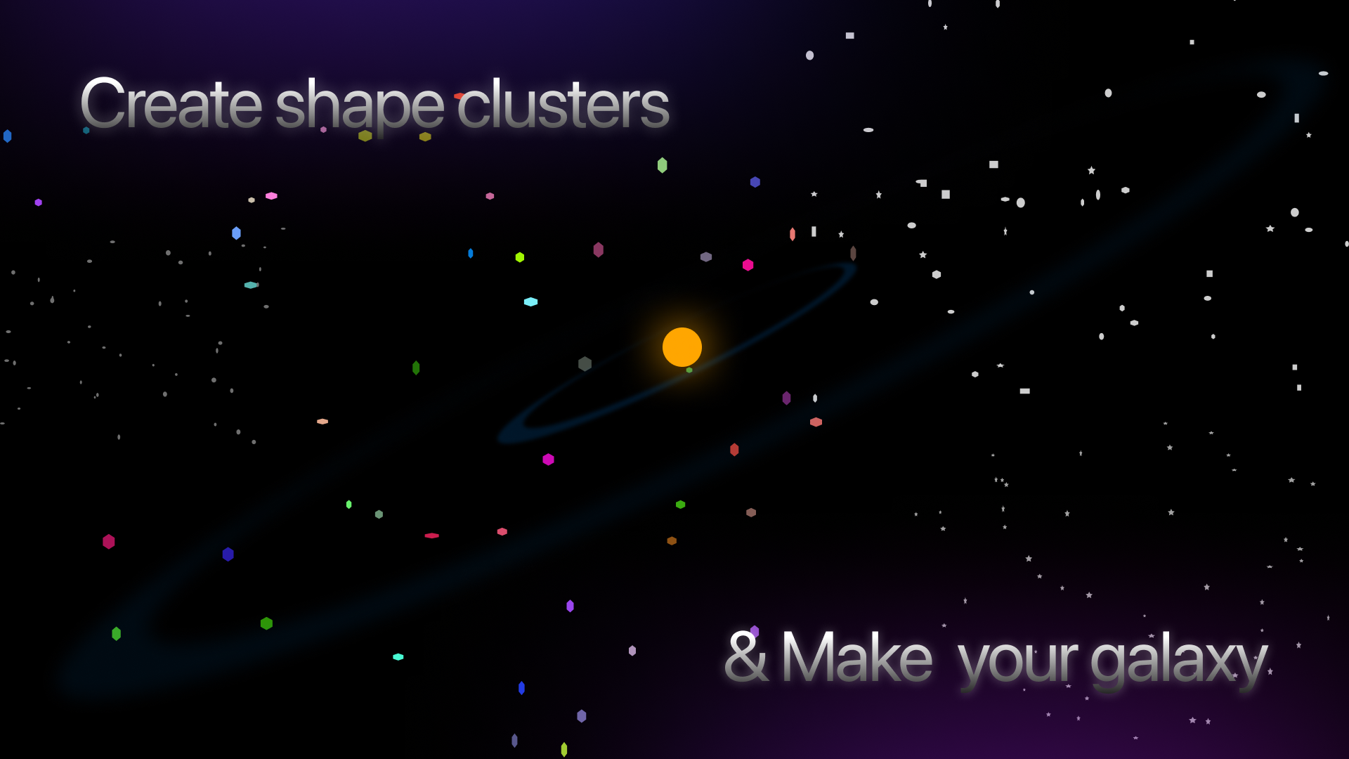 Mídia 1 de Formas galáxias - Criar clusters de forma no figma