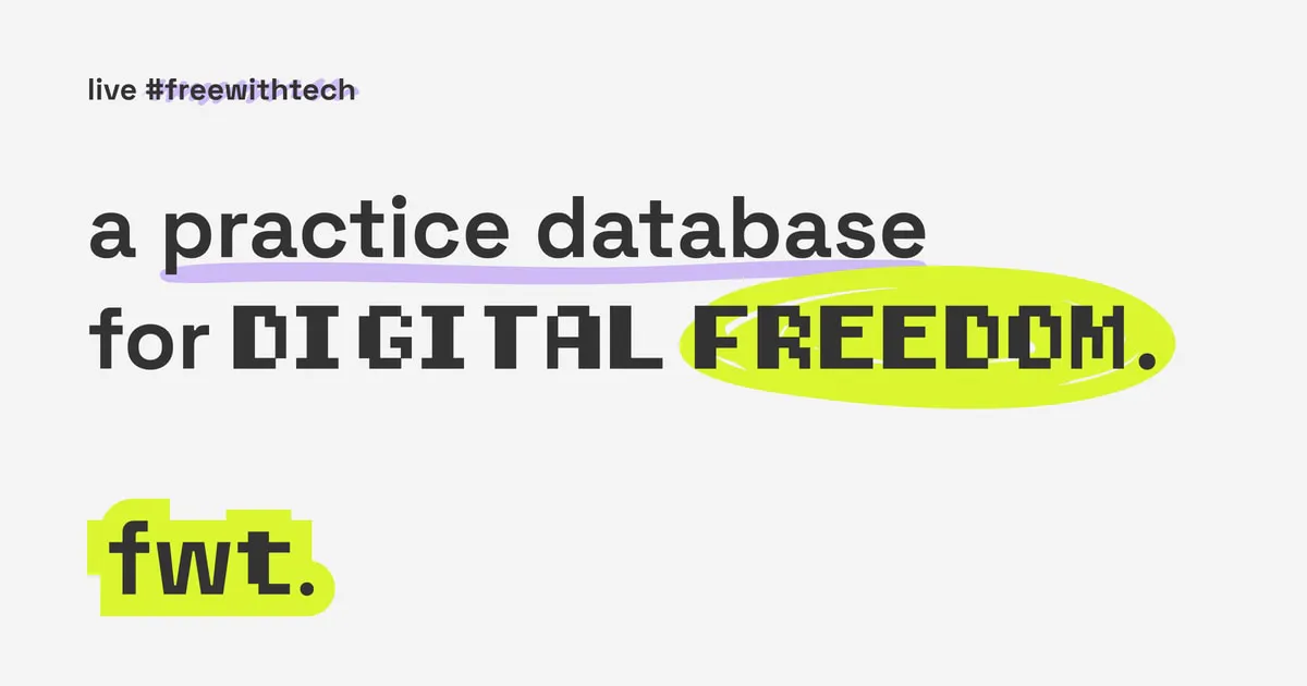 live #freewithtech screenshot 1