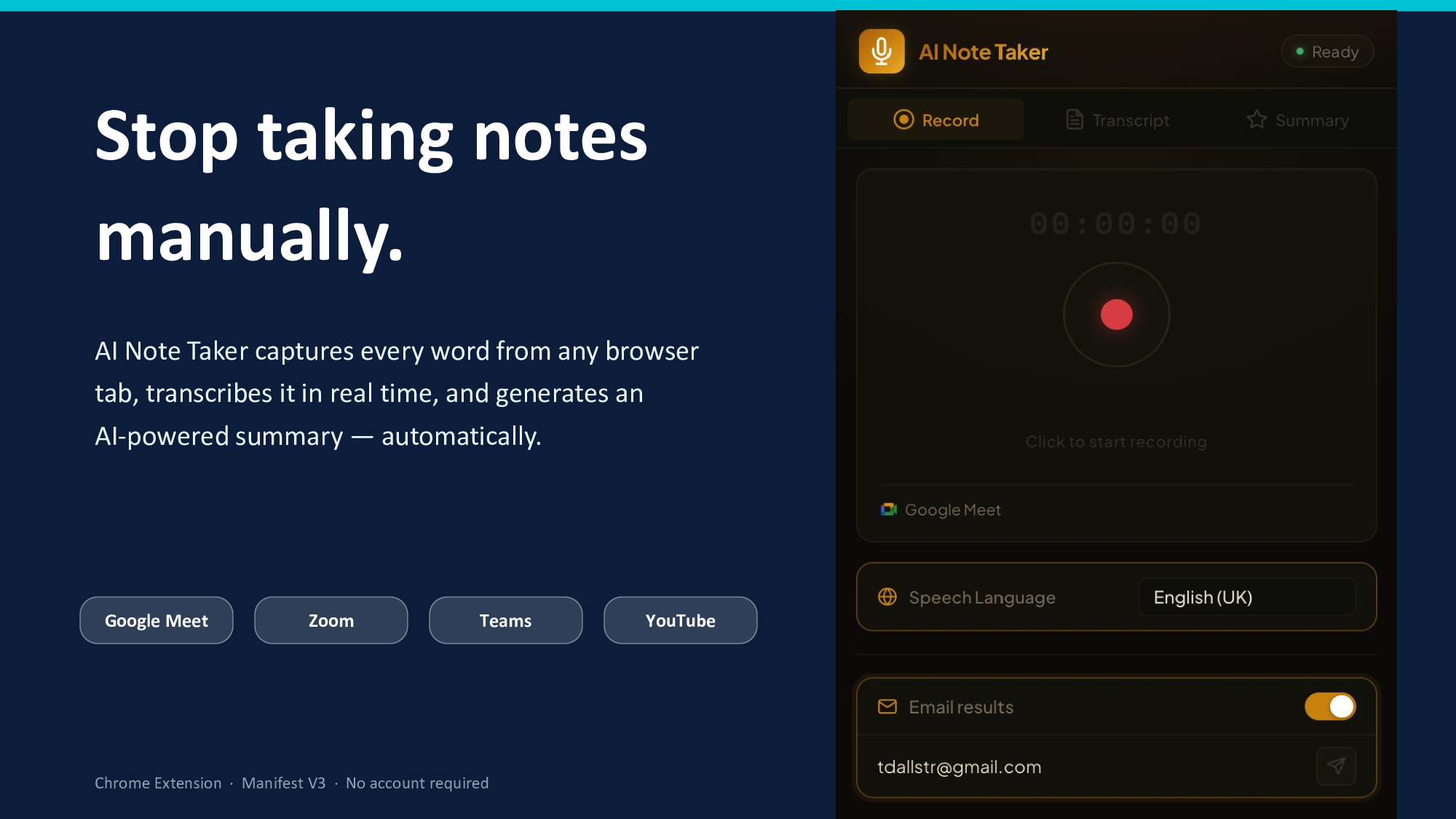 AI meeting notes gallery image