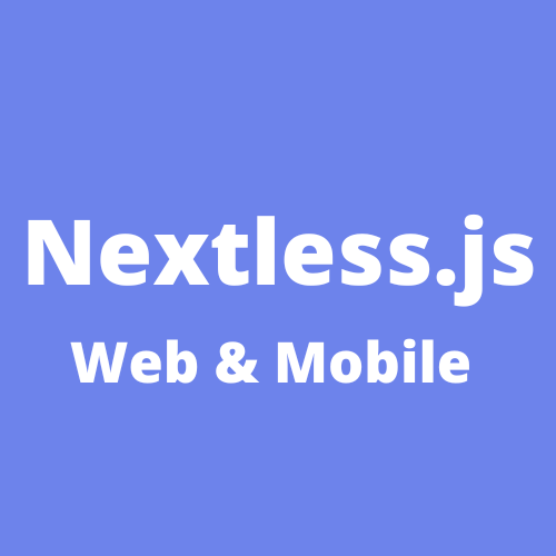 Nextless.js Mobile: ... logo