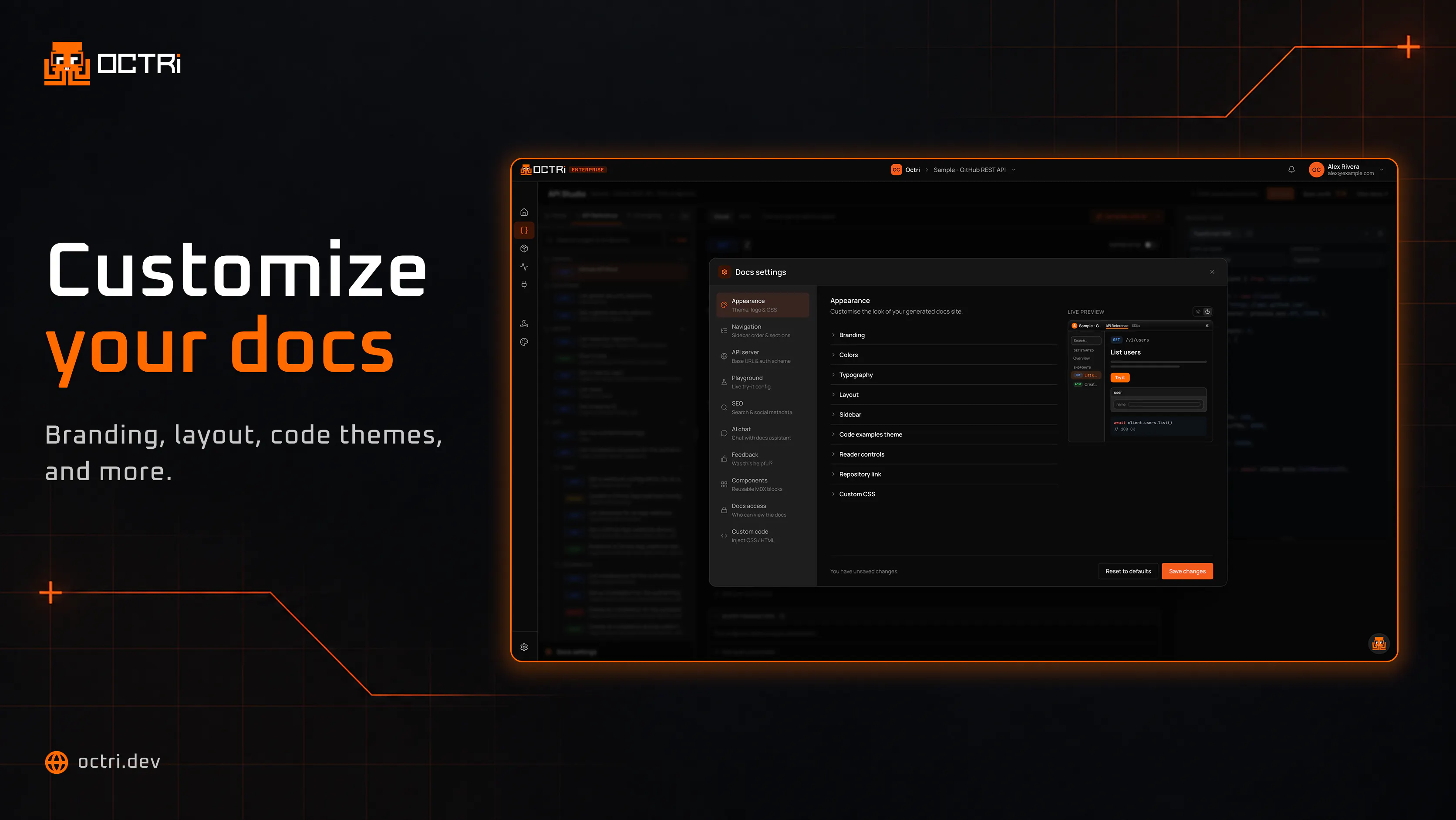 Octri.dev gallery image