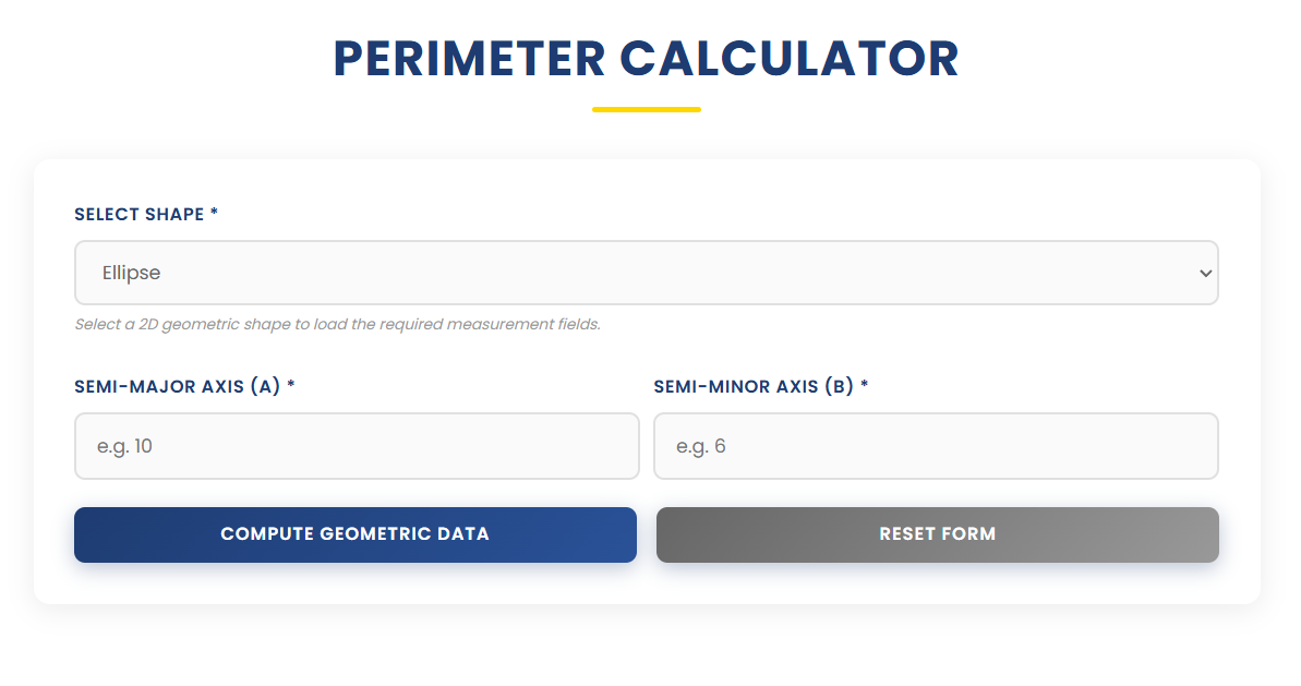 Perimeter Calculator | Ease Tools gallery image