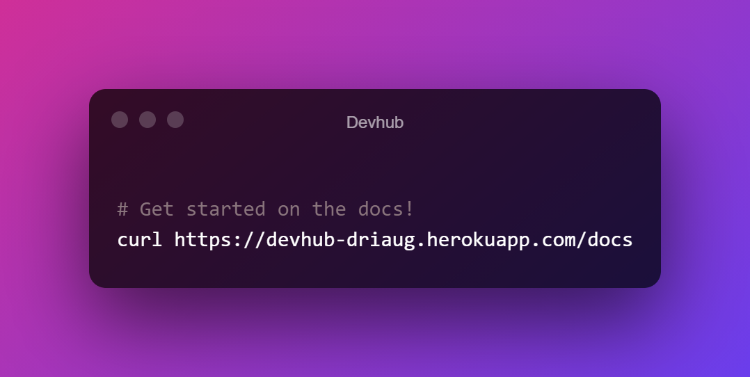 Devhub gallery image