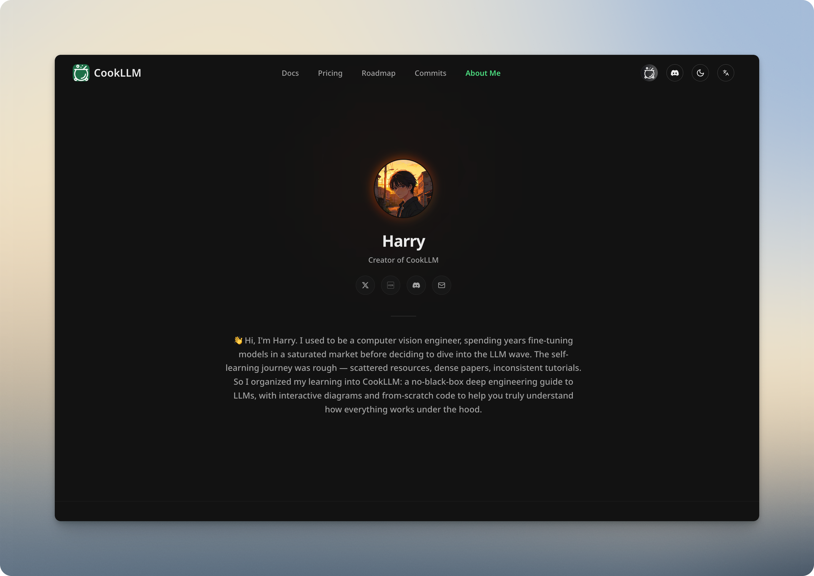 CookLLM - Screenshot 5 showing product features and functionality