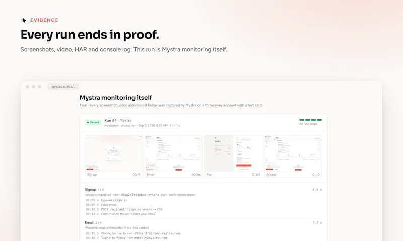 Mystra screenshot 2