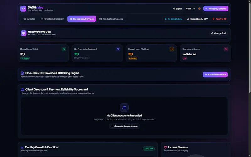 DASHsales screenshot 6