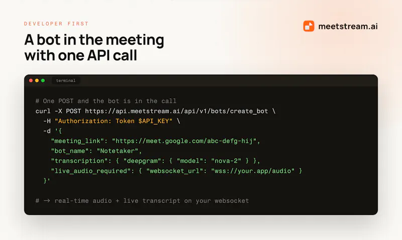 MeetStream AI screenshot 3