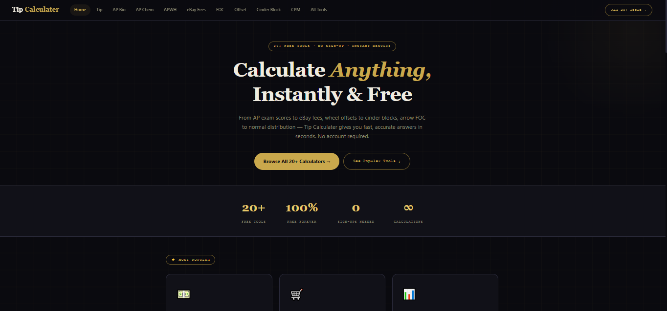 Tip Calculater