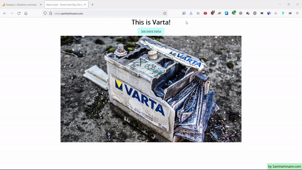 Vartaswitcher - Varta Crash Image Switcher media 1
