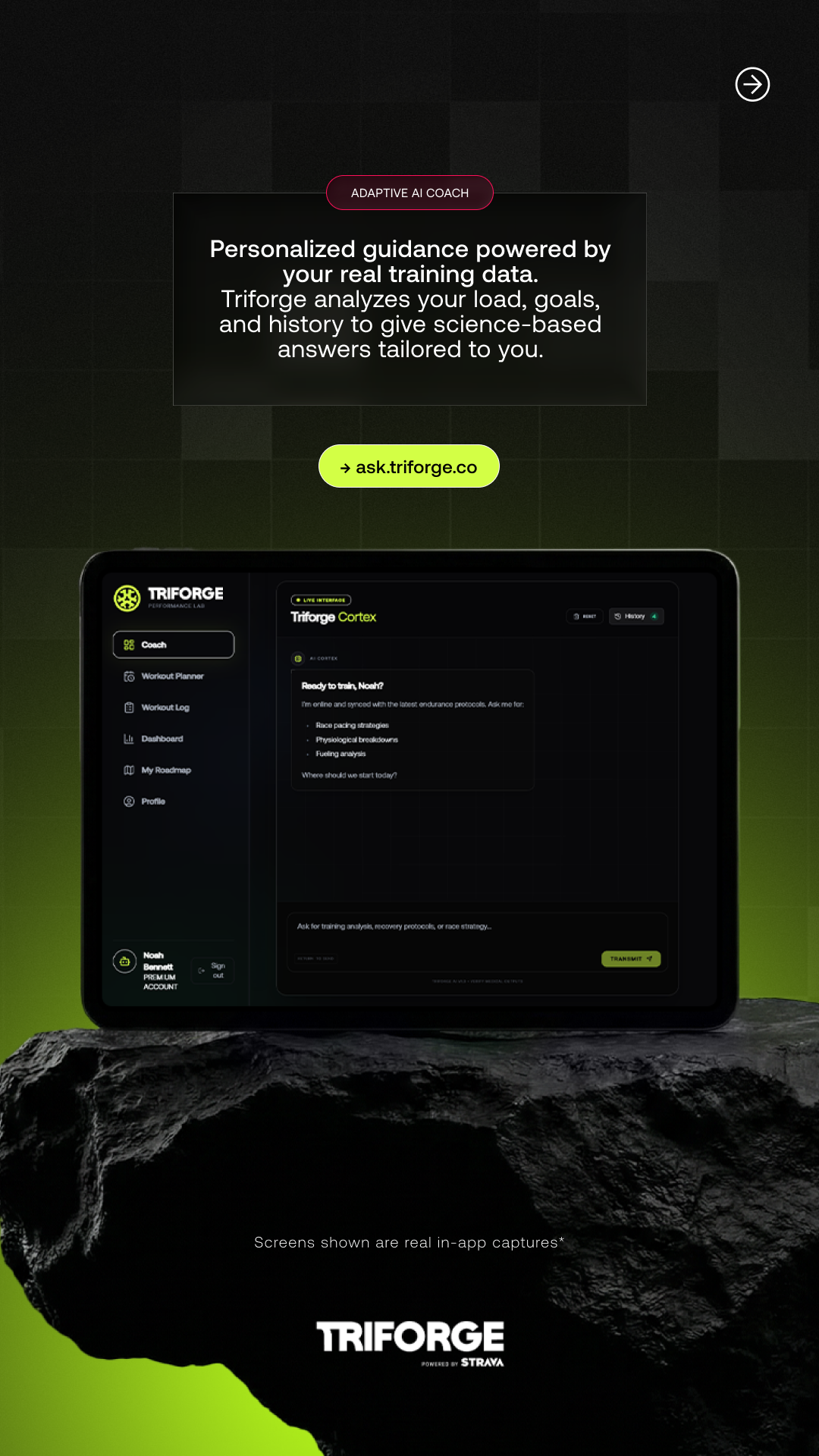 Ask Triforge - Screenshot 3 showing product features and functionality