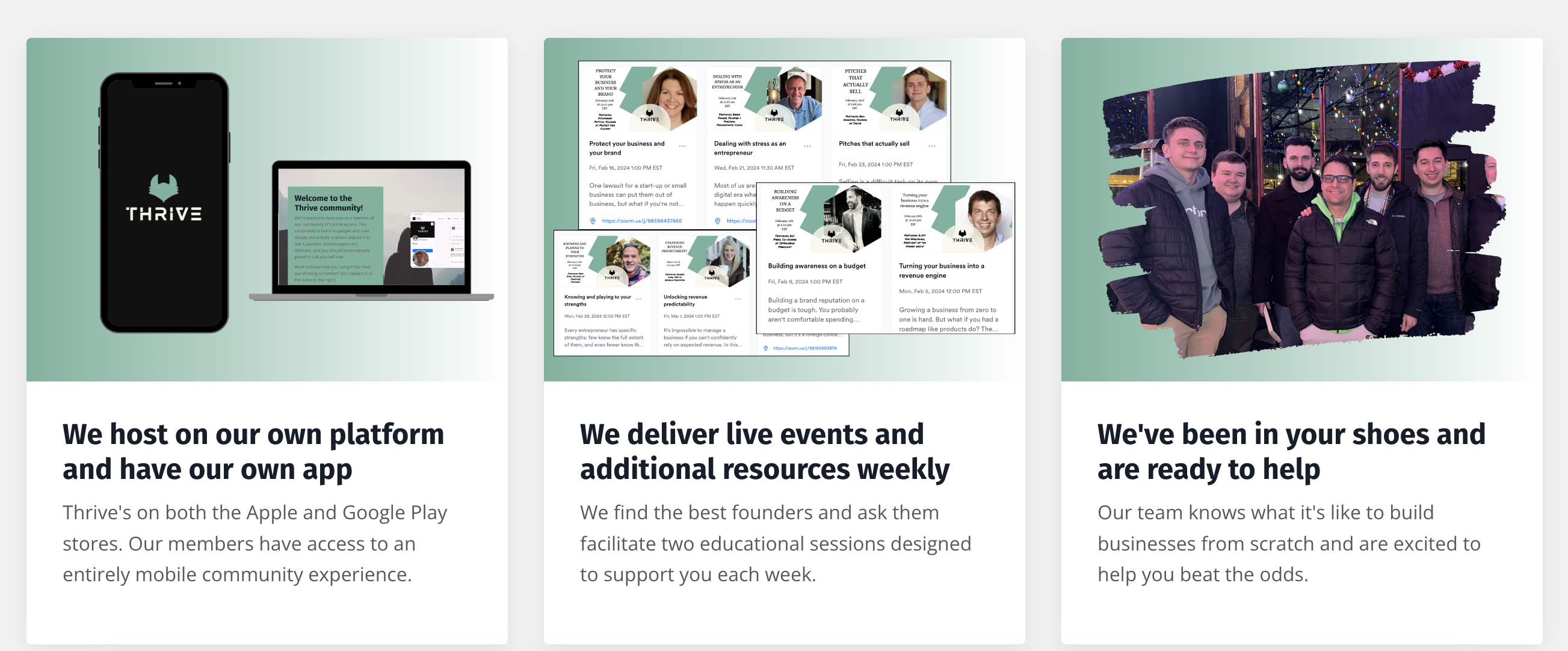 Thrive gallery image