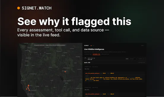 Reasoning feed screenshot