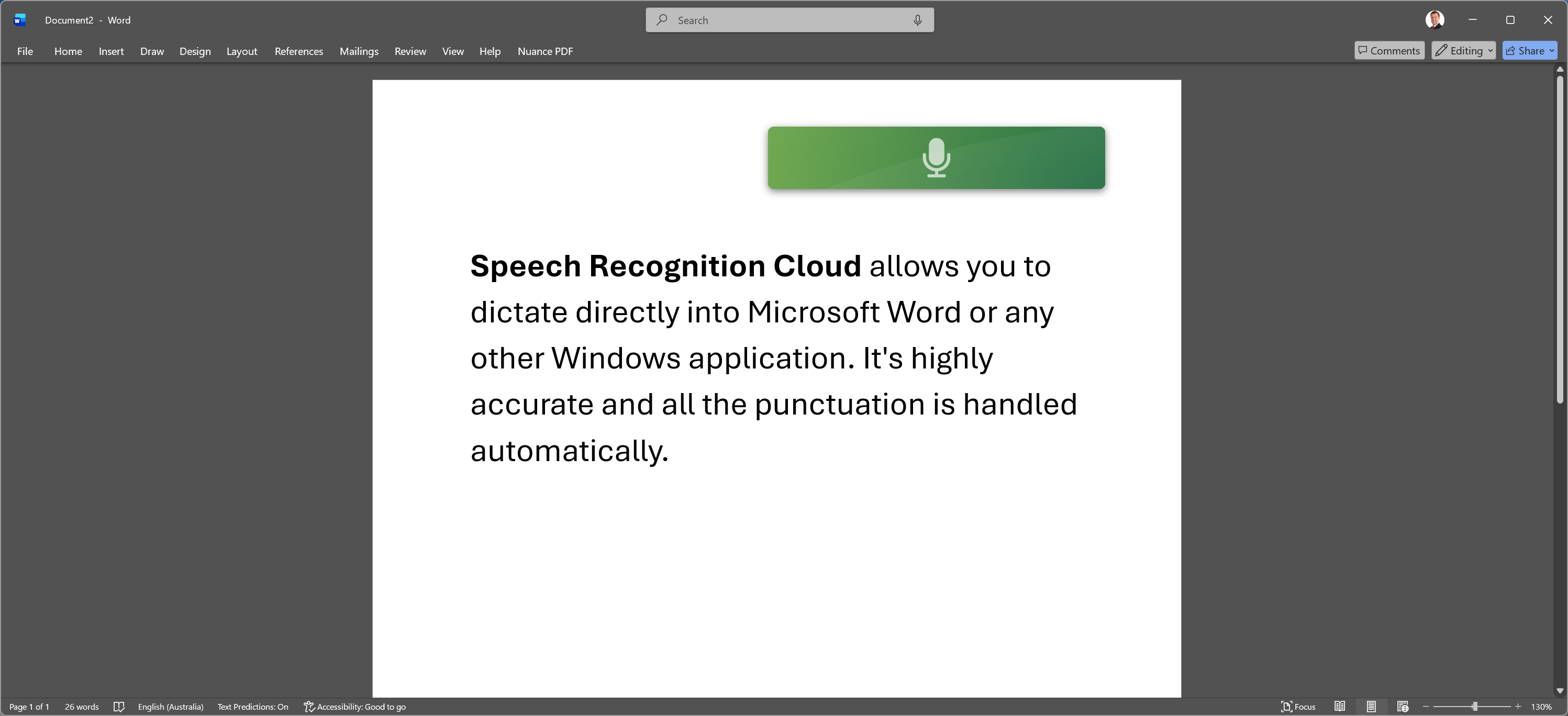 Speech Recognition Cloud gallery image