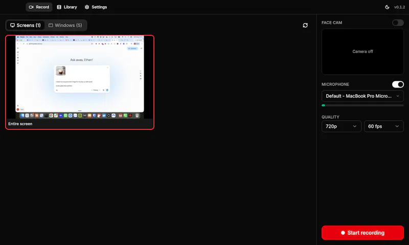 Free Screen Recorder for Mac screenshot 5