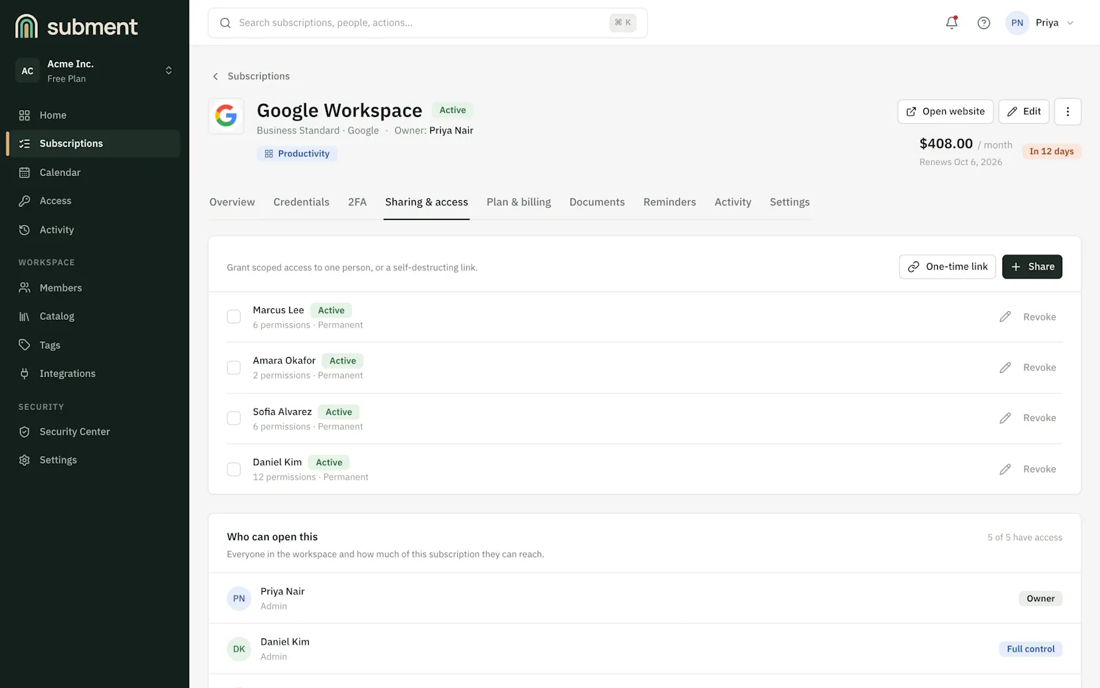 Subment screenshot 5