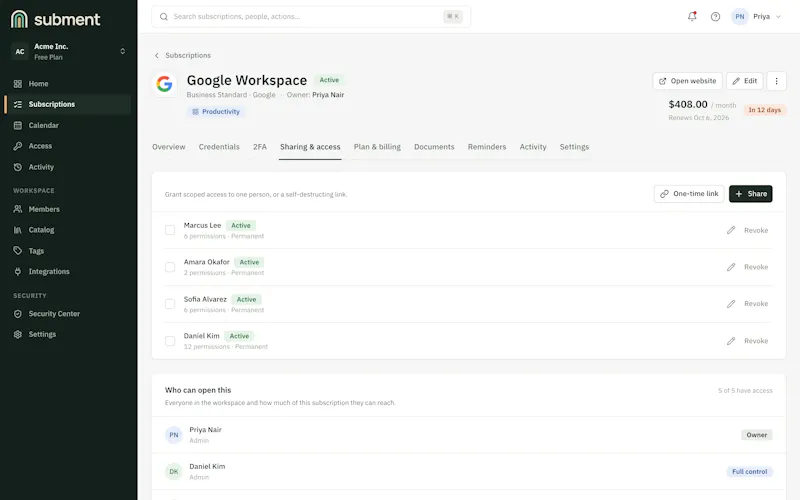 Subment screenshot 5