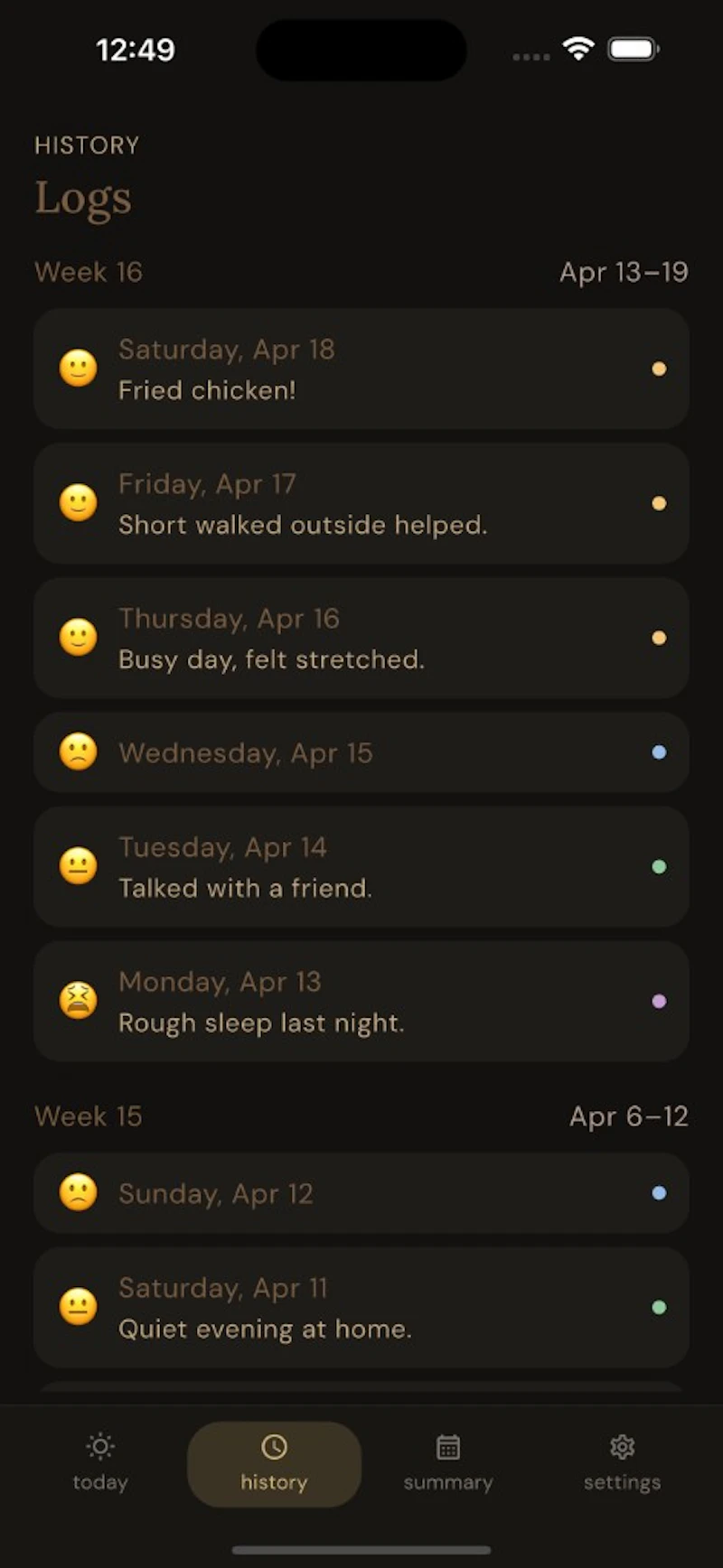 moodlet screenshot 5