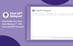 ChatGPT Notepad  media 3