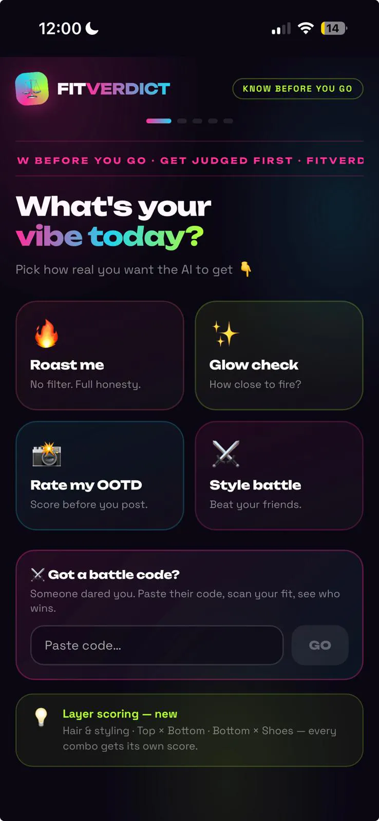FitVerdict — Know before you go gallery image