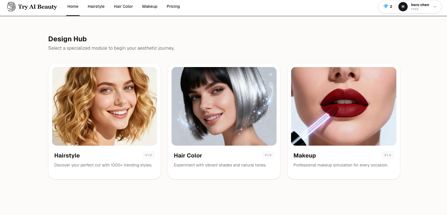 Try AI Beauty gallery image