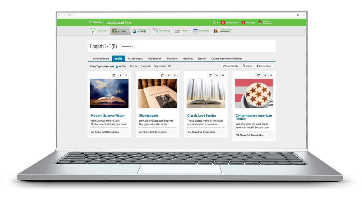 Blackbaud Learning Management System for Schools gallery image