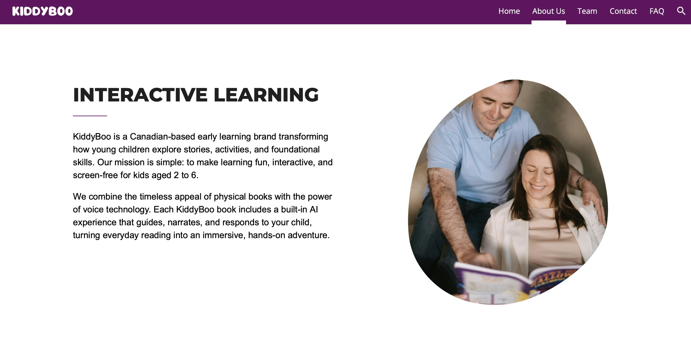 KiddyBoo Books - Screenshot 3 showing product features and functionality