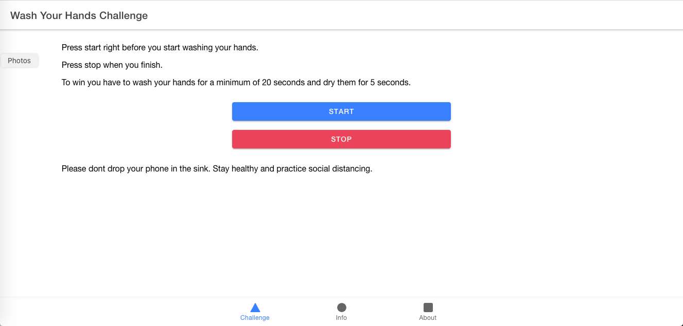 Wash Your Hands Challenge gallery image