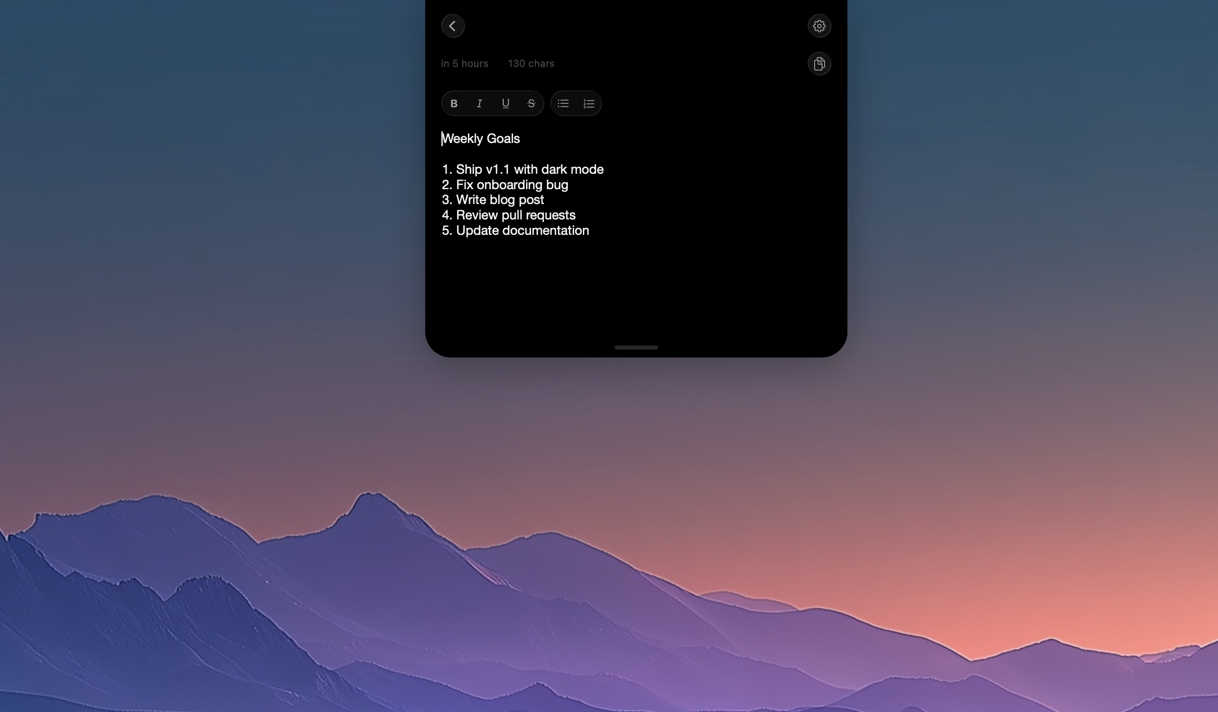 NotchPad - Screenshot 4 showing product features and functionality
