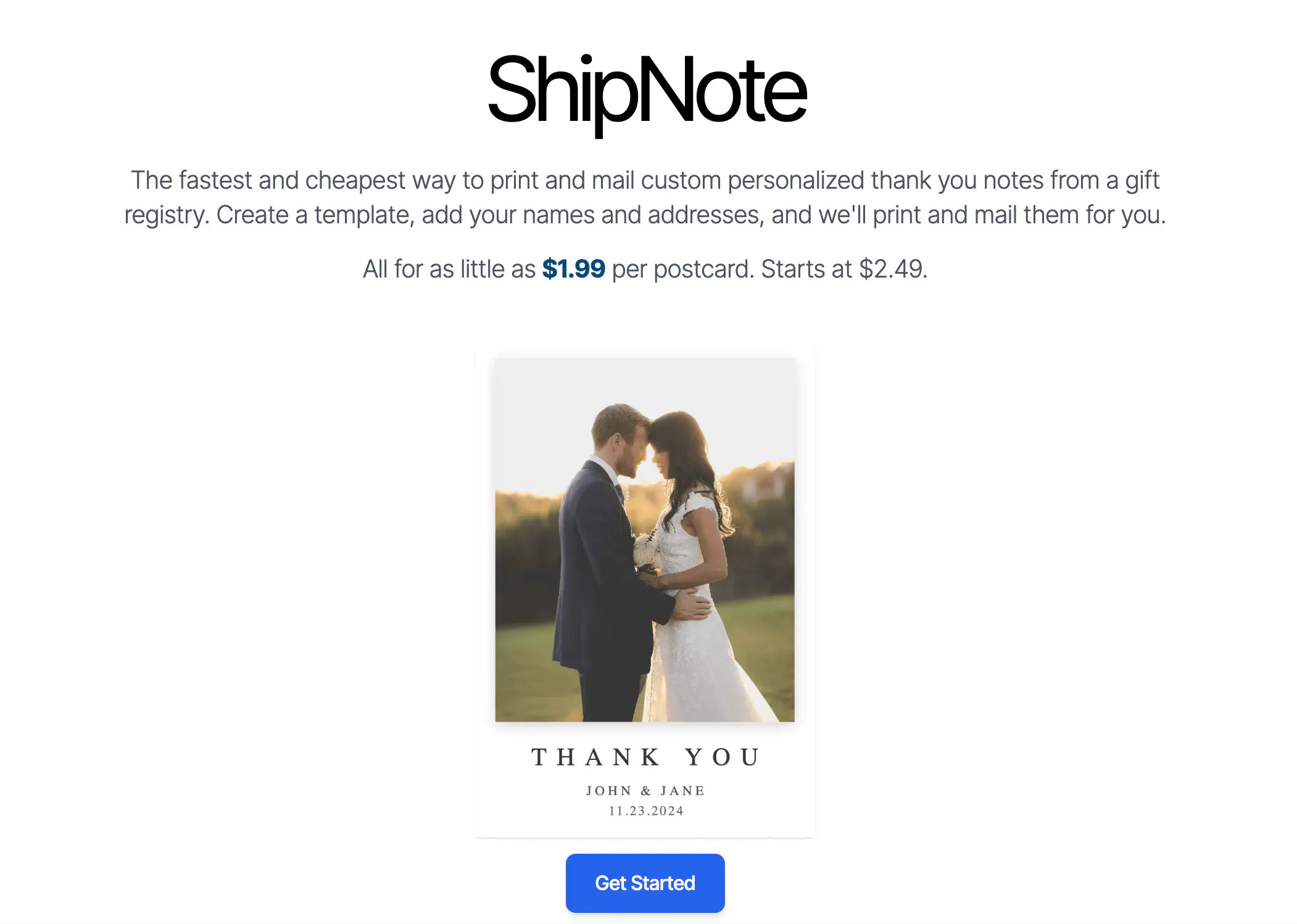 ShipNote gallery image