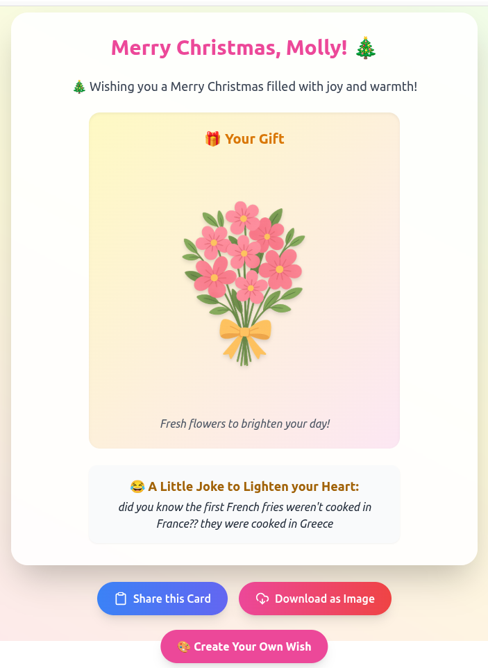 Generate Wish Cards Online Free screenshot 3 Generate Wish Cards Online Free screenshot 3