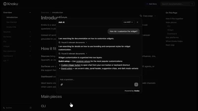 Knoku screenshot 1 (video preview)
