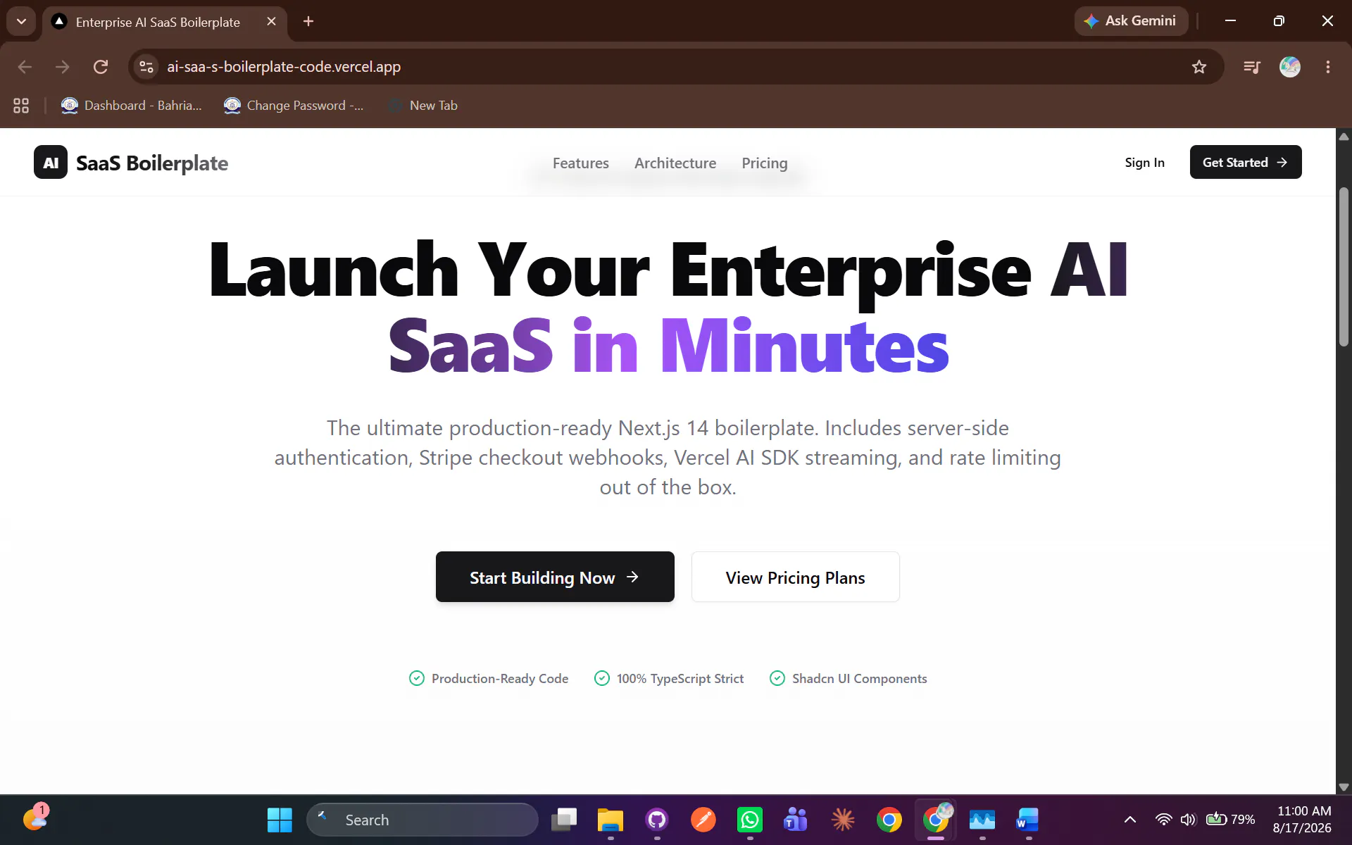 Enterprise AI SaaS