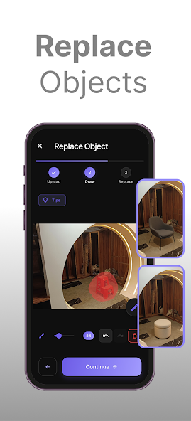 Decor AI - Screenshot 4 showing product features and functionality
