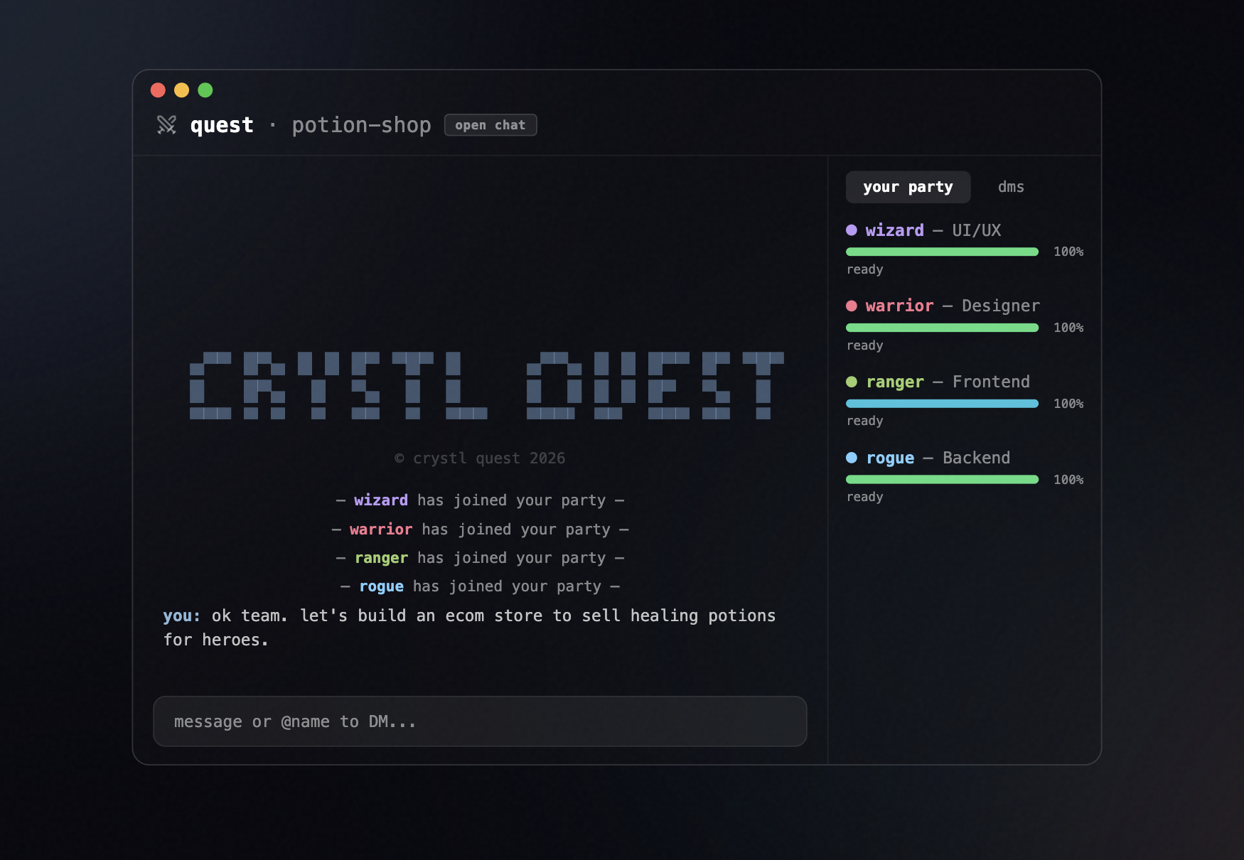 Crystl multitasking terminal for agents gallery image