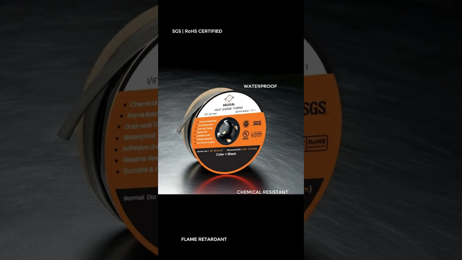 Helixal Heat Shrink Tubing screenshot 1 (video preview)