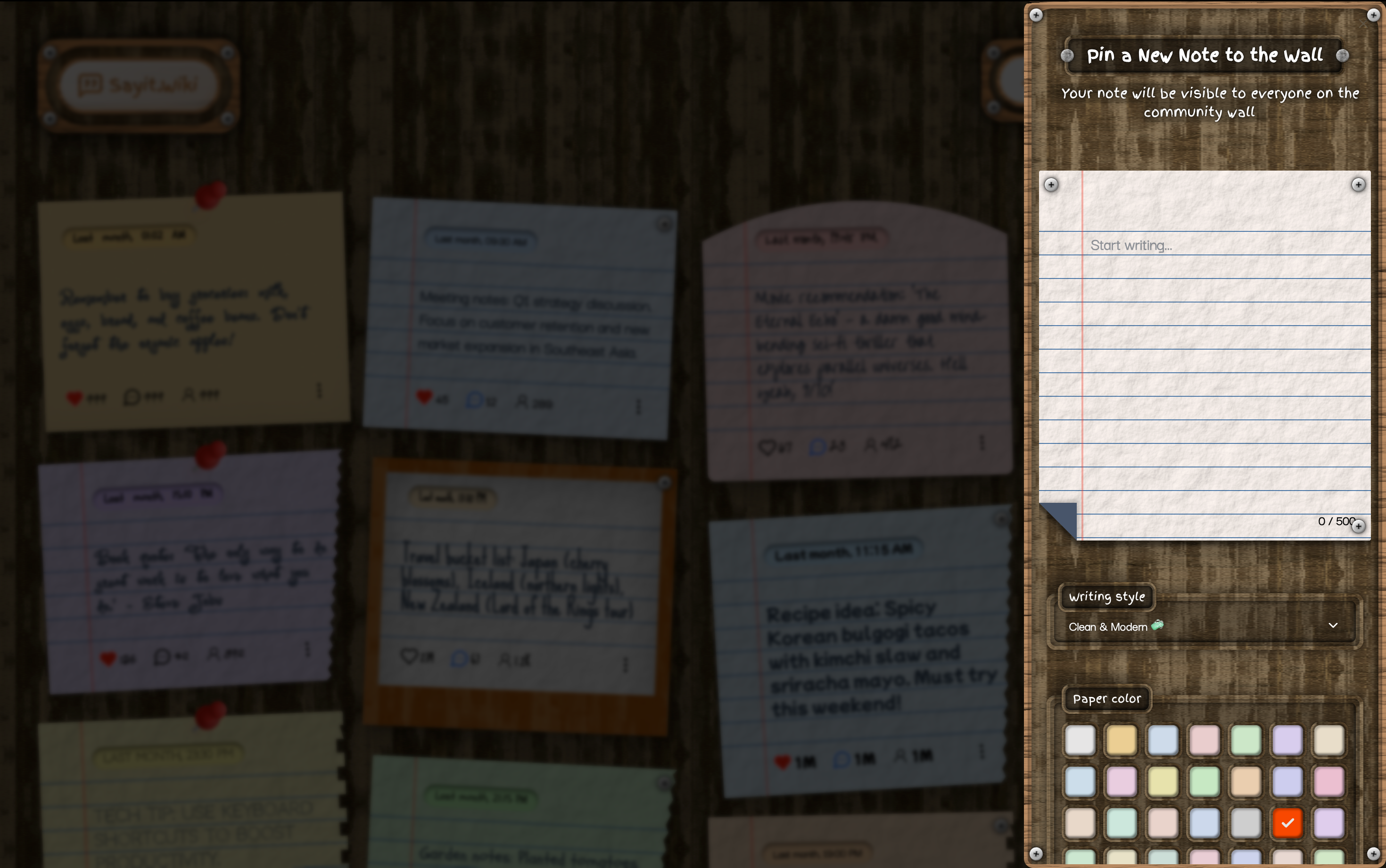 SayIt Wiki gallery image