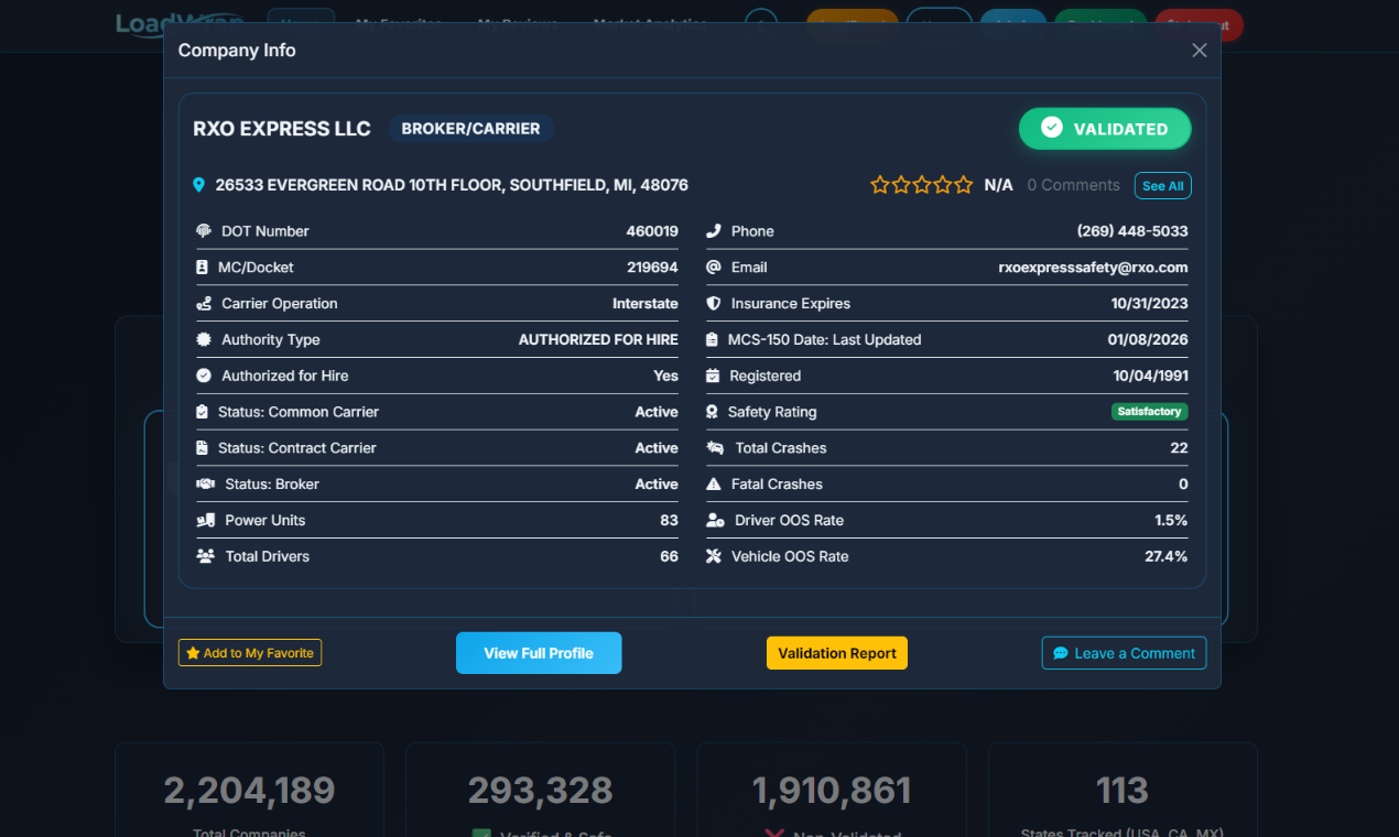 LoadWrap - Screenshot 4 showing product features and functionality