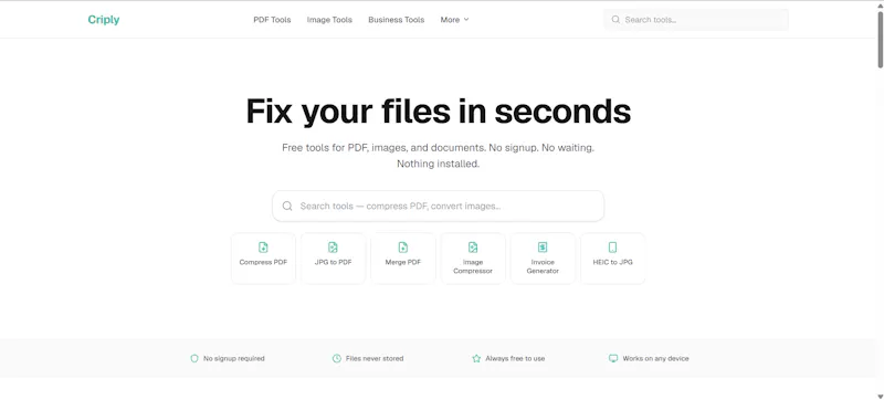 Criply screenshot 2
