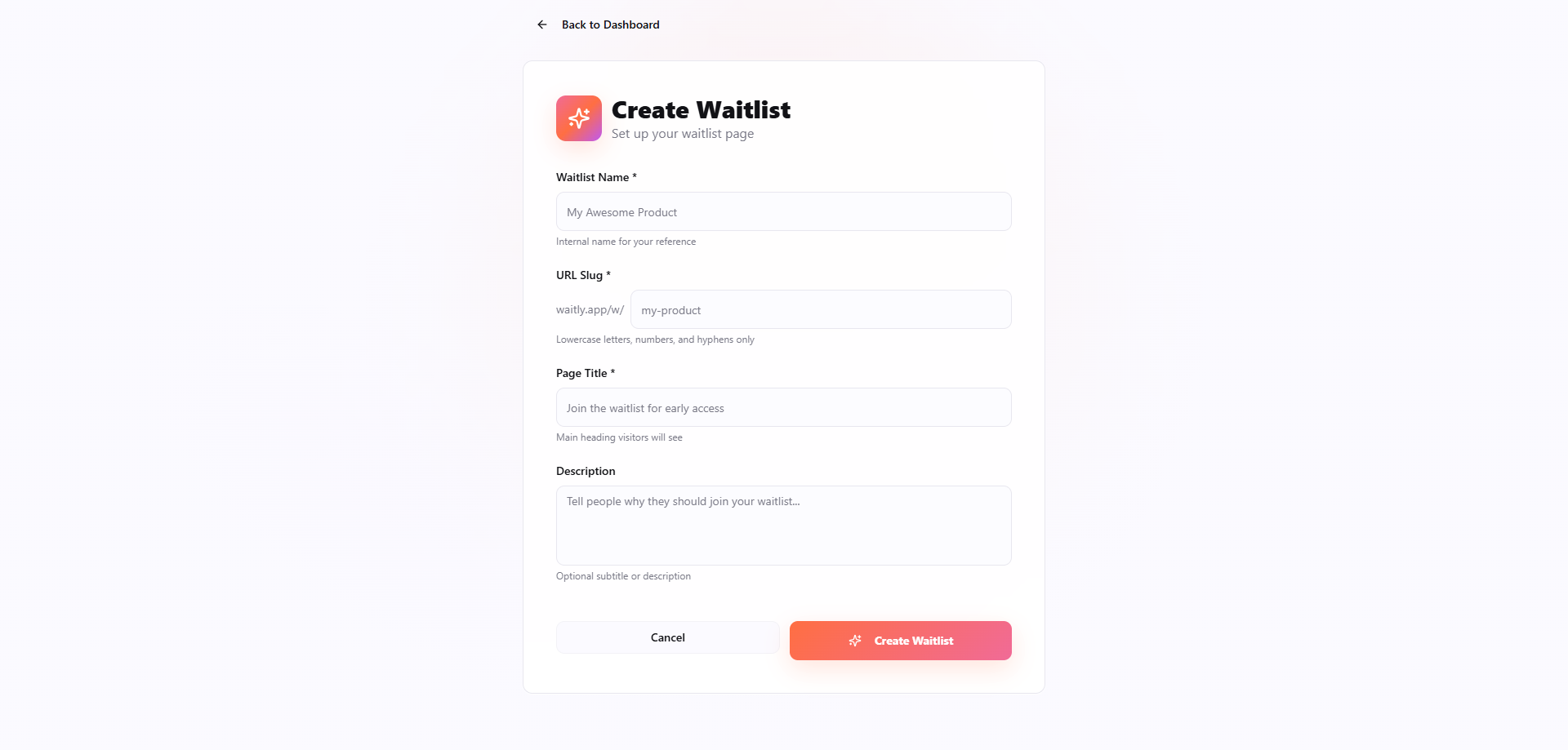 Waitly gallery image