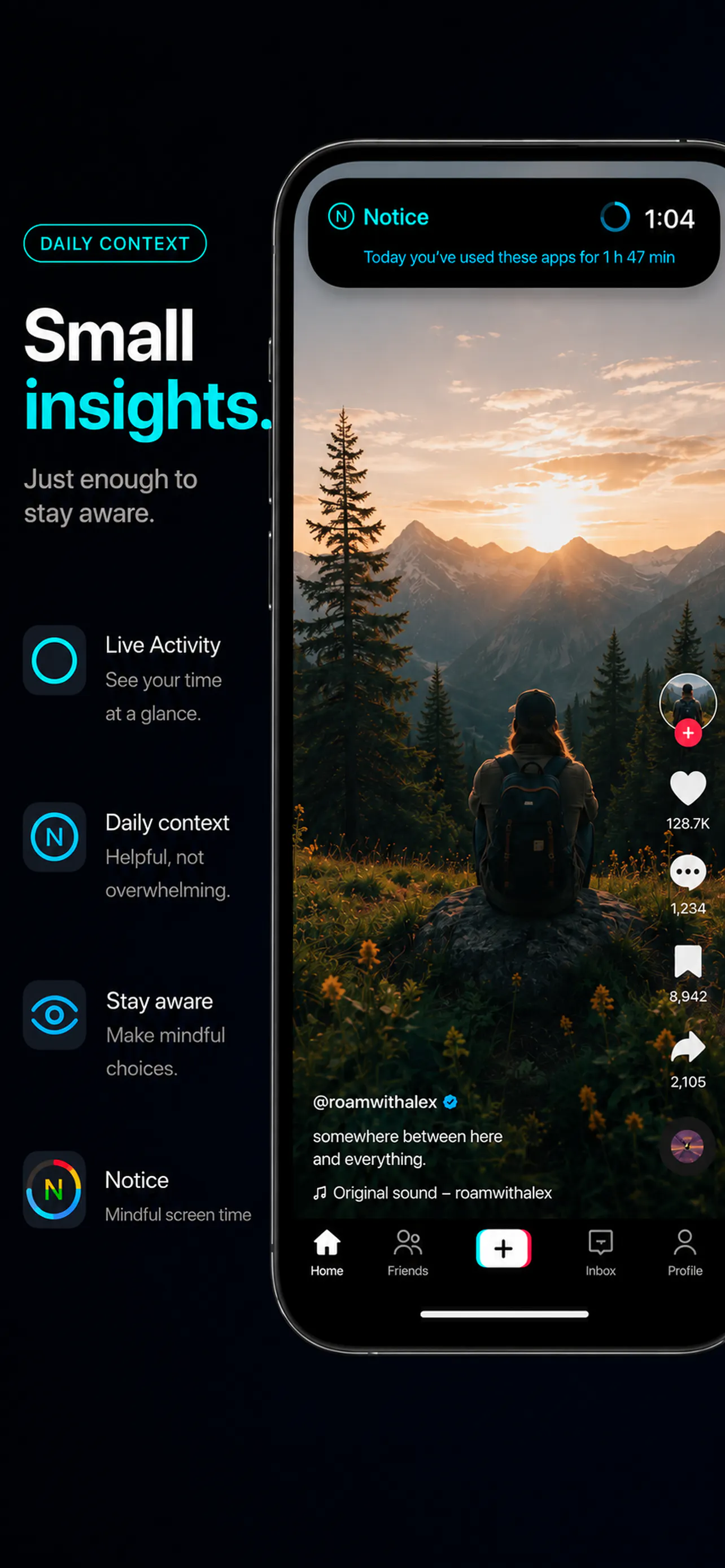 Notice screenshot